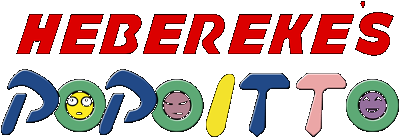 Hebereke's Popoitto logo for Super Nintendo